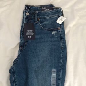 NWT Gap Curvy Sky High True Skinny Ankle jeans